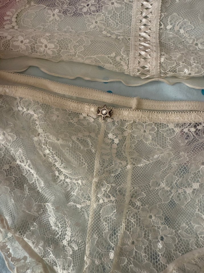 Nakışlı Beyaz takım - Görsel 5