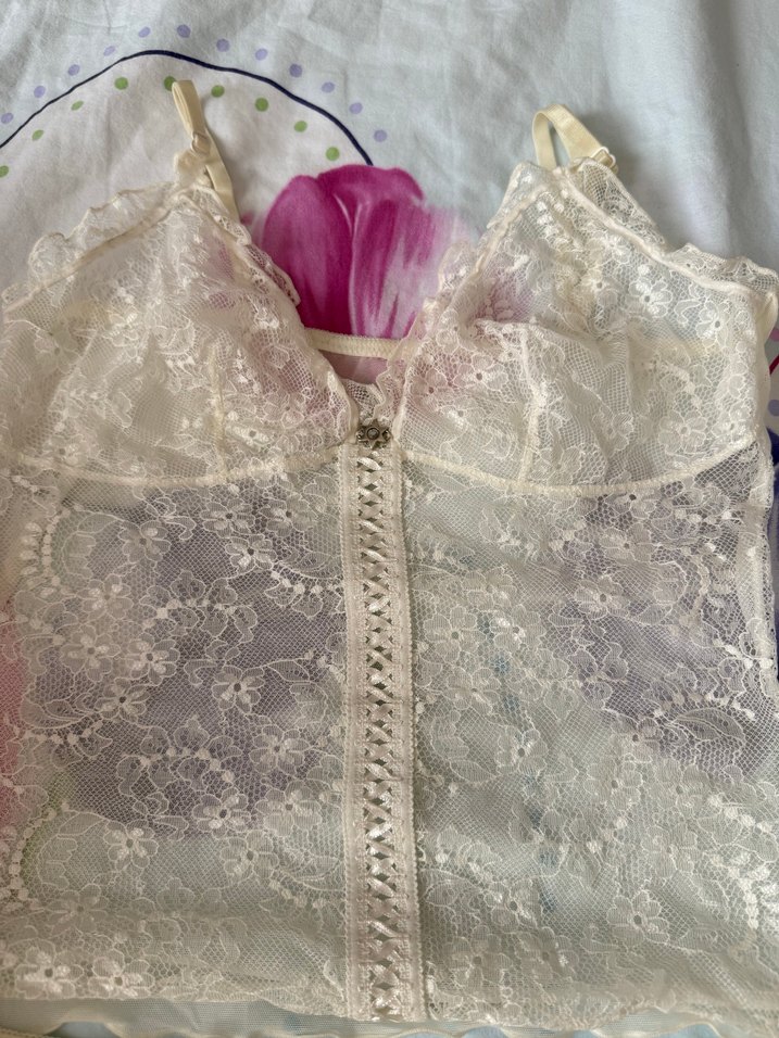 Nakışlı Beyaz takım - Görsel 4