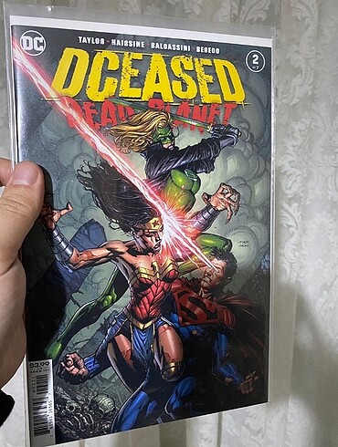  DCEASED Dead Planet Çizgi Roman