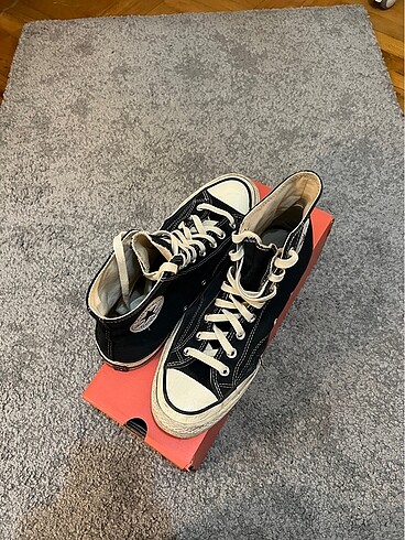 42 Beden Converse Chuck 70 Bilekli Siyah