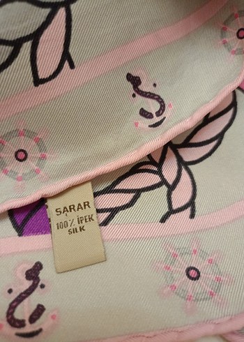 Zincir Detaylı Çok Renkli Bohem Kadın eşarp - Görsel 3