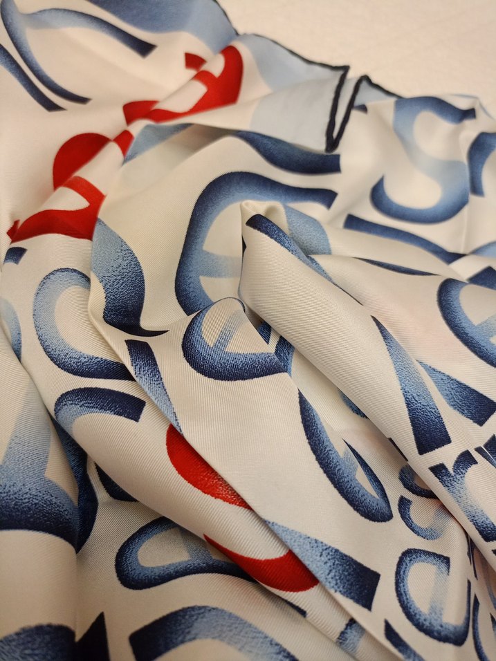 Vintage  Armine ipek eşarp - Görsel 4