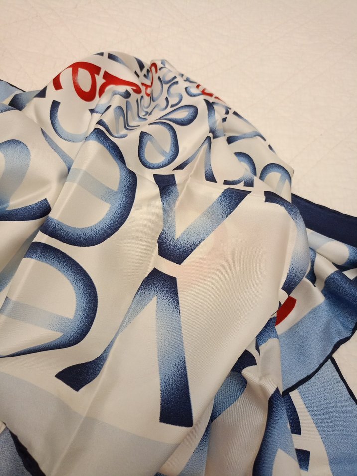 Vintage  Armine ipek eşarp - Görsel 5