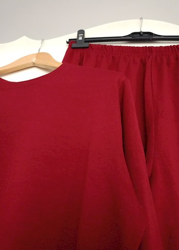 bordoUzun Kollu oysho Tunikli takım - Görsel 4