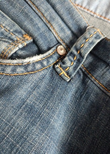 Mavi marka Nakışlı Düğmeli Kadın Kot Pantolon - Görsel 4