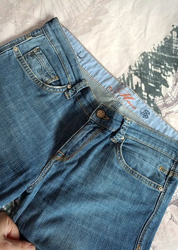 Mavi marka Nakışlı Düğmeli Kadın Kot Pantolon - Görsel 3