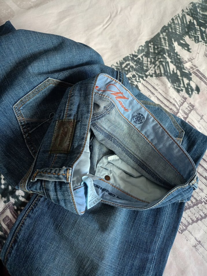 Mavi marka Nakışlı Düğmeli Kadın Kot Pantolon - Görsel 5