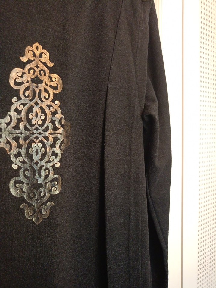 köyü füme zümral marka Uzun Kollu Salaş Kadın Elbise - Görsel 5