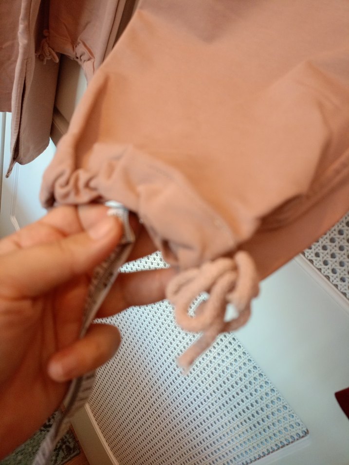 somon renk Uzun Kollu Rahat Kadın Eşofman Takımı - Görsel 2