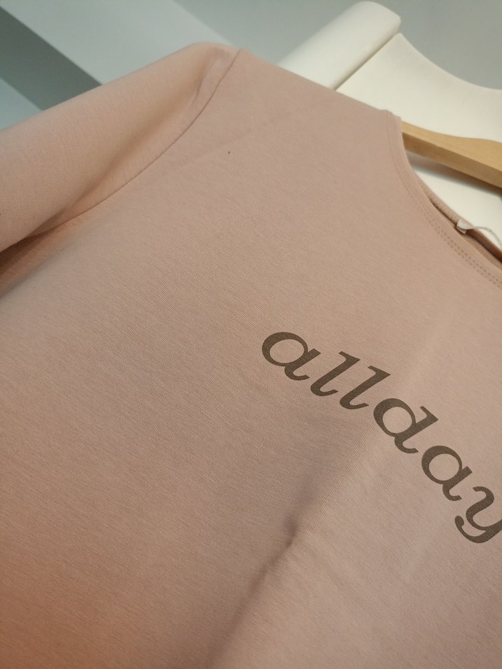 somon renk Uzun Kollu Rahat Kadın Eşofman Takımı - Görsel 4