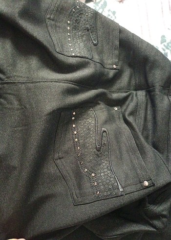 Kemerli Kadın Kumaş Pantolon - Görsel 6