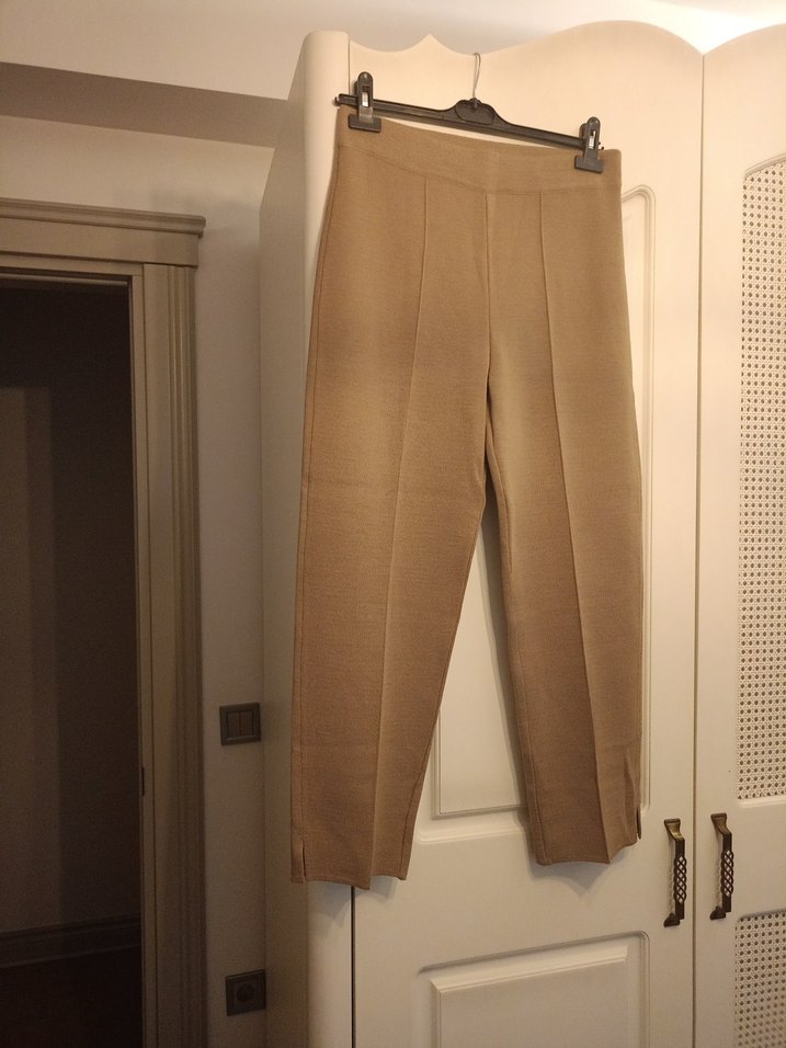 miss Dalida kalitesinde yün, triko pantolon - Görsel 2