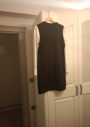 Siyah iki iplik penye tunik - Görsel 2