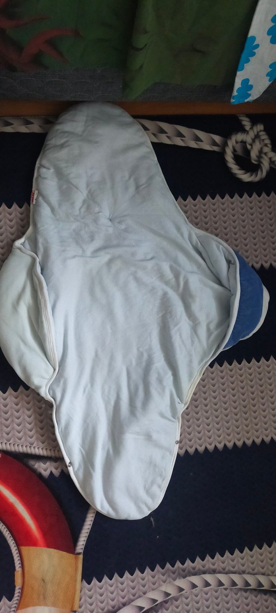 Mavi Baskılı Çocuk Battaniyesi - Görsel 3