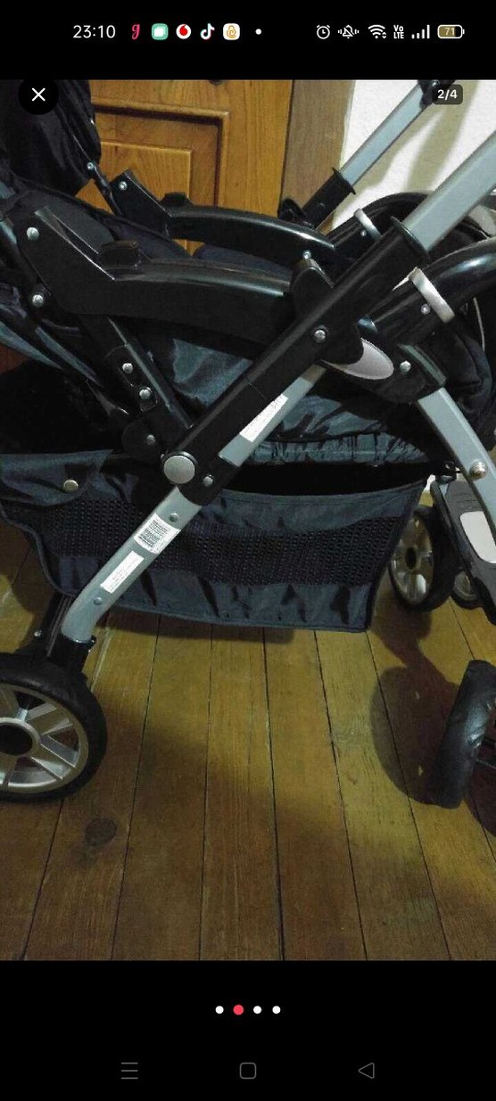 Siyah Bebek Arabası - Görsel 3