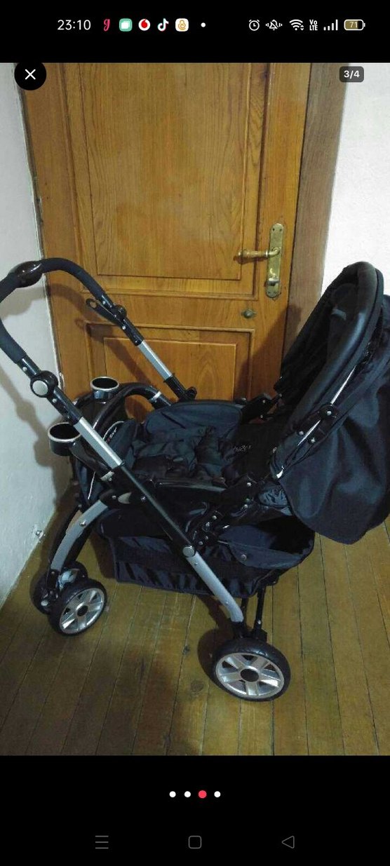 Siyah Bebek Arabası - Görsel 2