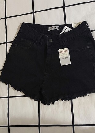 Addax denim yüksek bel kot şort