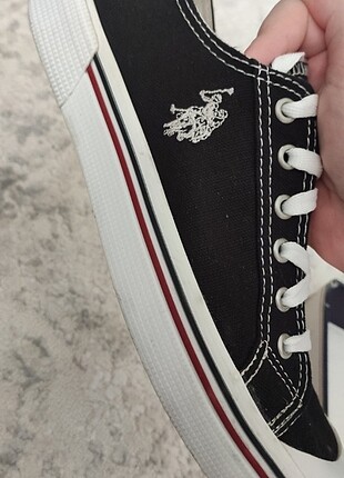 U.S POLO ASSN. SİYAH KISA SNEAKER 