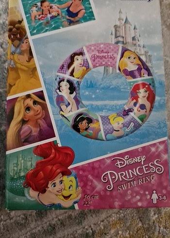 Disney Prenses Desenli Çocuk Deniz Simidi 56 cm