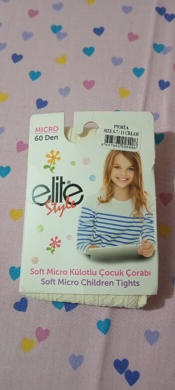 5-6 yaş soft micro külotlu çorap - Görsel 2