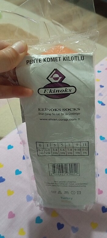 0-1 yaş kalın penye komet kilotlu çorap - Görsel 2