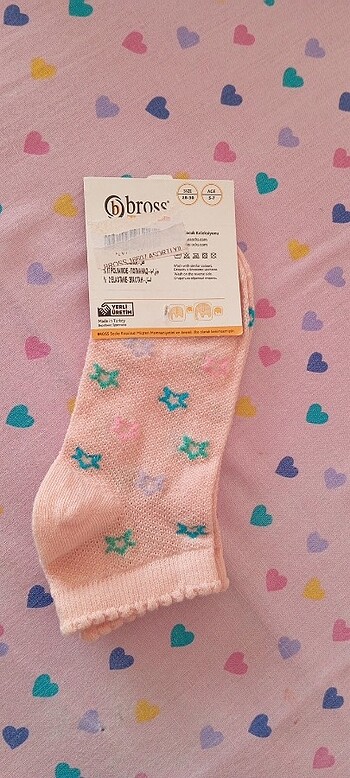 5 yaş kız çocuğu çorap - Görsel 2