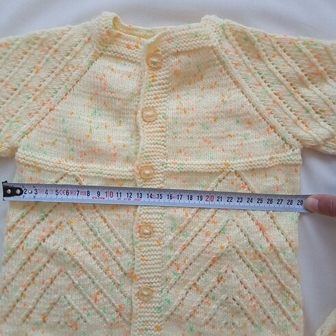 EL ÖRGÜSÜ CEKET, YELEK, ATKILI ŞAPKA TAKIMI - Görsel 5