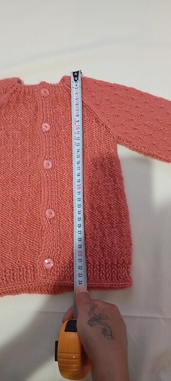 EL ÖRGÜSÜ KIZ ÇOCUK CEKET - Görsel 2