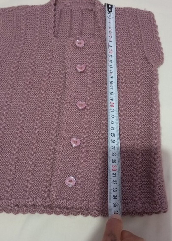 EL ÖRGÜSÜ KIZ YELEK - Görsel 2