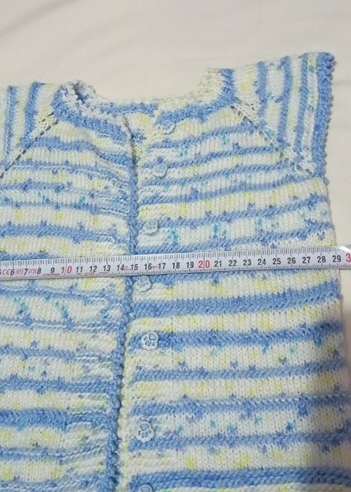 EL ÖRGÜSÜ KİZ YELEK - Görsel 2