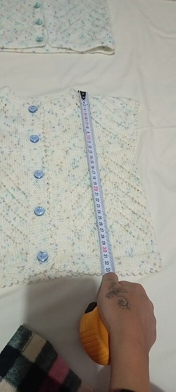 EL ÖRGÜSÜ YELEK CEKET TAKIM - Görsel 5