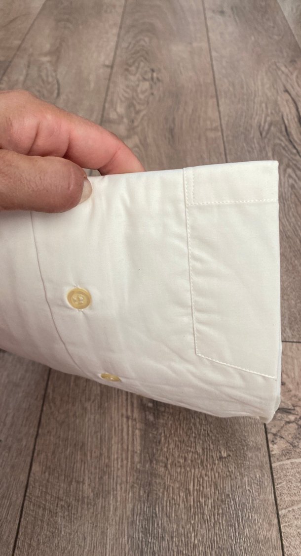 Krem rengi Klasik Çocuk Gömlek ve Siyah Papyon - Görsel 5