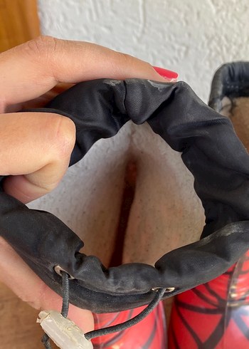 Spider Man desenli Erkek Çocuk Lastik Bot - Görsel 4