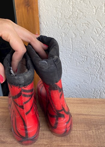 Spider Man desenli Erkek Çocuk Lastik Bot - Görsel 7