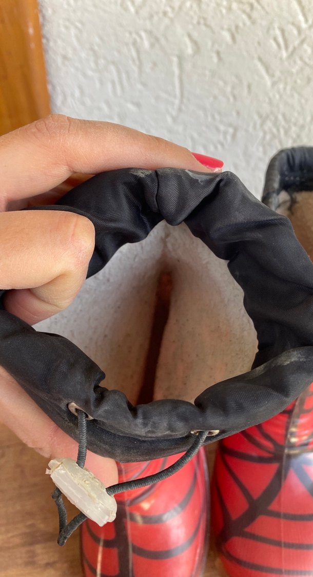 Spider Man desenli Erkek Çocuk Lastik Bot - Görsel 4