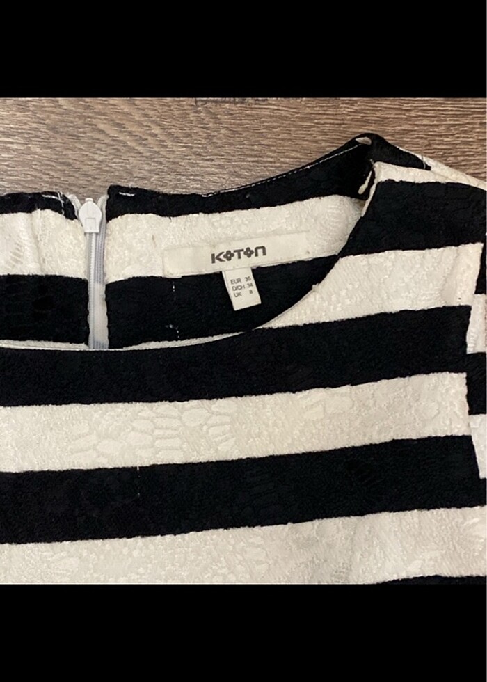 Zebra elbise - Görsel 2