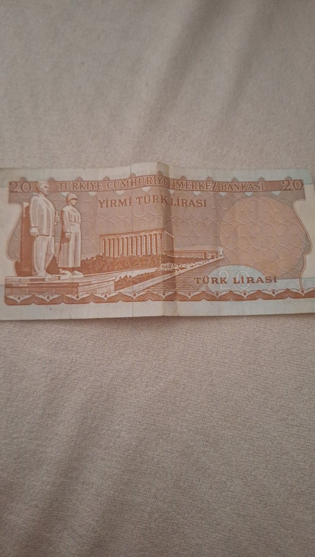 20 Türk Lirası Eski Banknot - Görsel 3