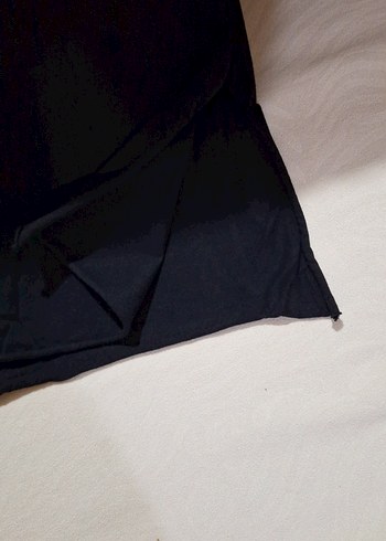 Siyah Oversize Pamuklu Erkek Tişört - Görsel 3