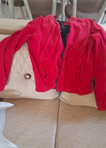 Düğmeli Siyah mevsimlik cift tarafli mont - Görsel 2