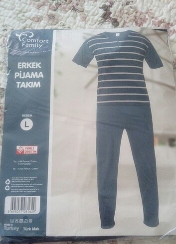 Comfort family kısa kol erkek pijama takımı 