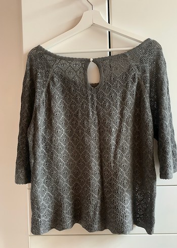 H&M Füme rengi Bohem Kadın Kazak