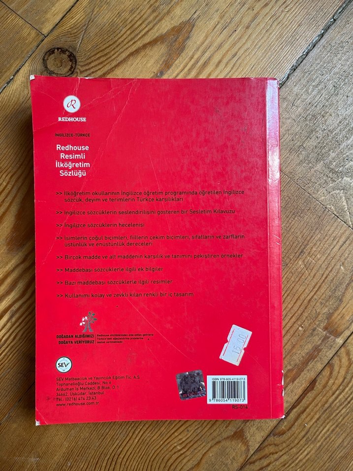 Redhouse Resimli İlköğretim Sözlüğü - Görsel 2