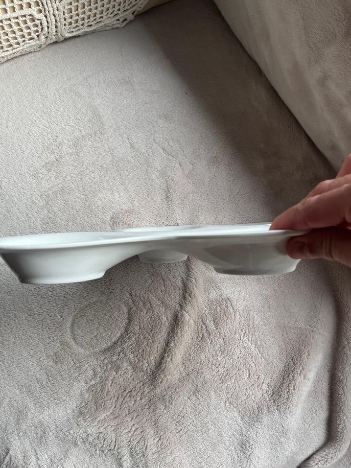 Beyaz Modern Çok Bölmeli Tabak - Görsel 3