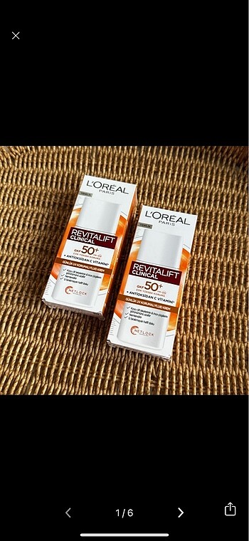 L?Oréal Paris Güneş kremi