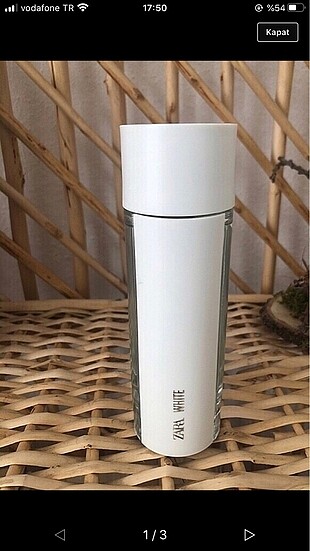 Zara white parfüm . Hiç kullanılmadı 90 ml