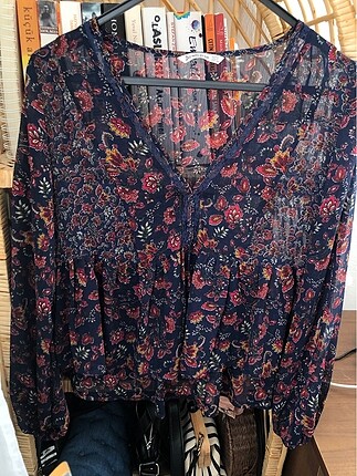 Stradivarius etnik bluz