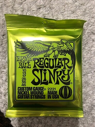 Ernie ball elektro gitar teli