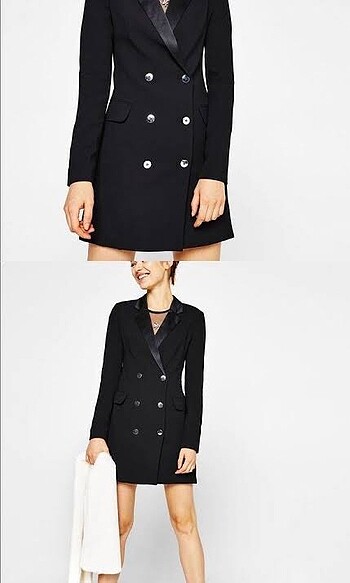 s Beden siyah Renk Bershka blazer elbise