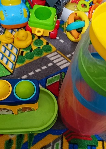 Fisher Price Renkli Top Yuvarlama Eğitici Oyuncak