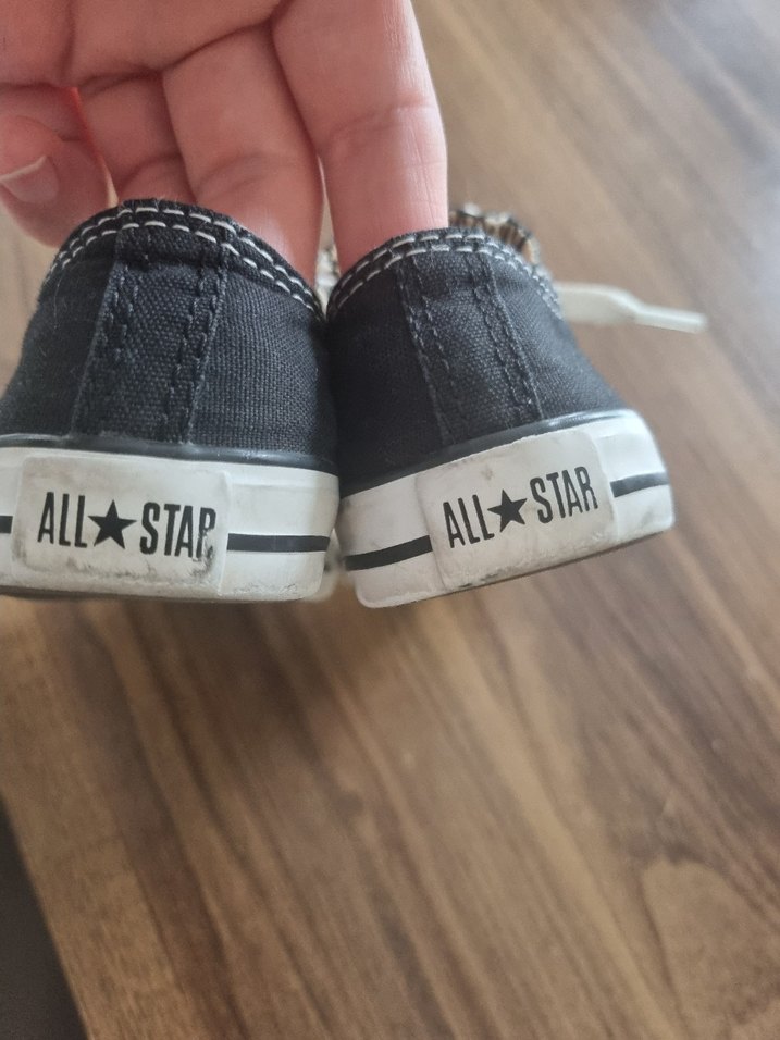 Siyah converse 23 nunara - Görsel 3